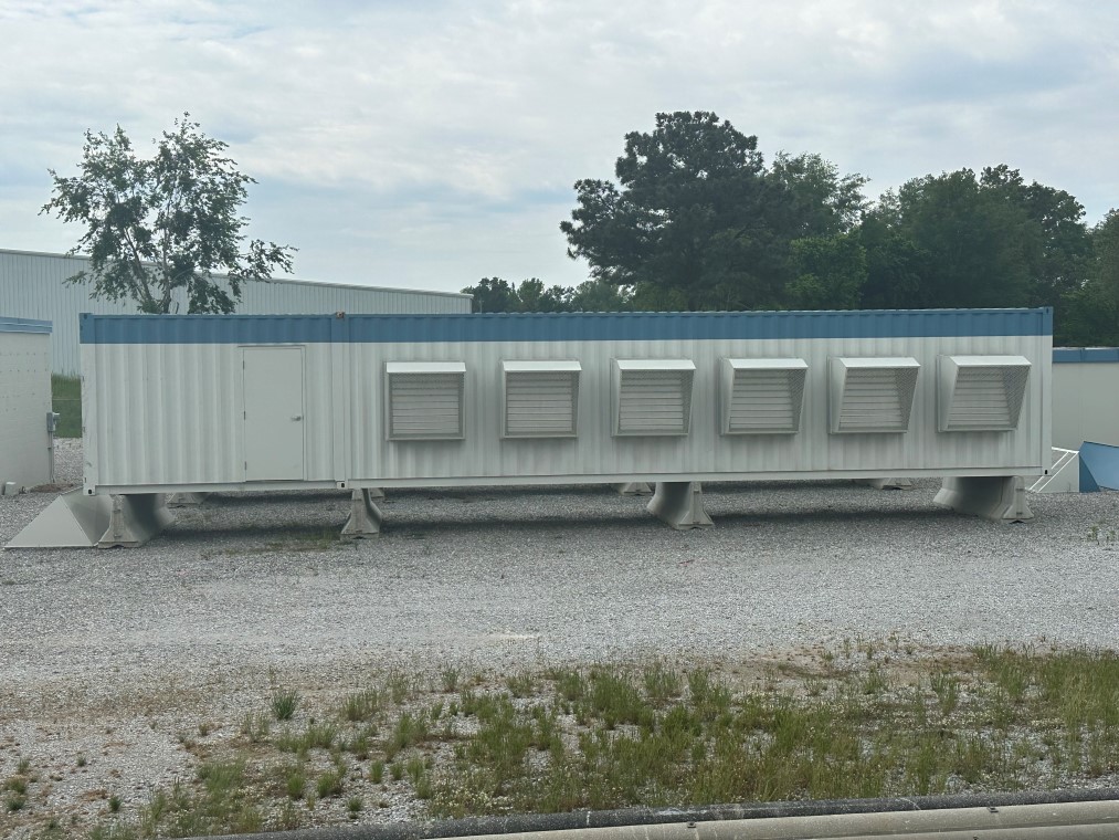 BIT-RAM 50’ Fully Outfitted/Wired Crypto Mining Container, 240/4